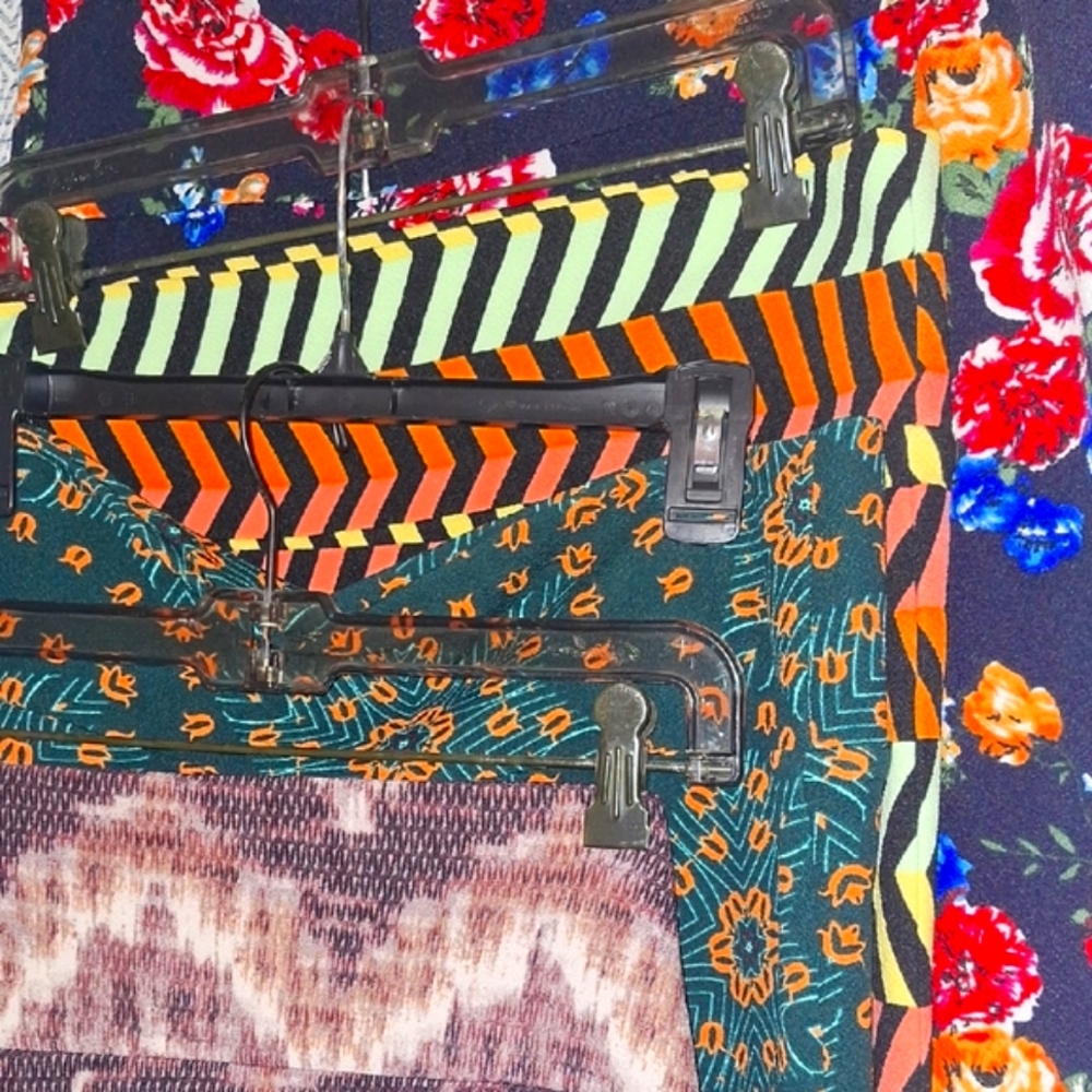 LuLaRoe Colorful Patterned Skirts Collection